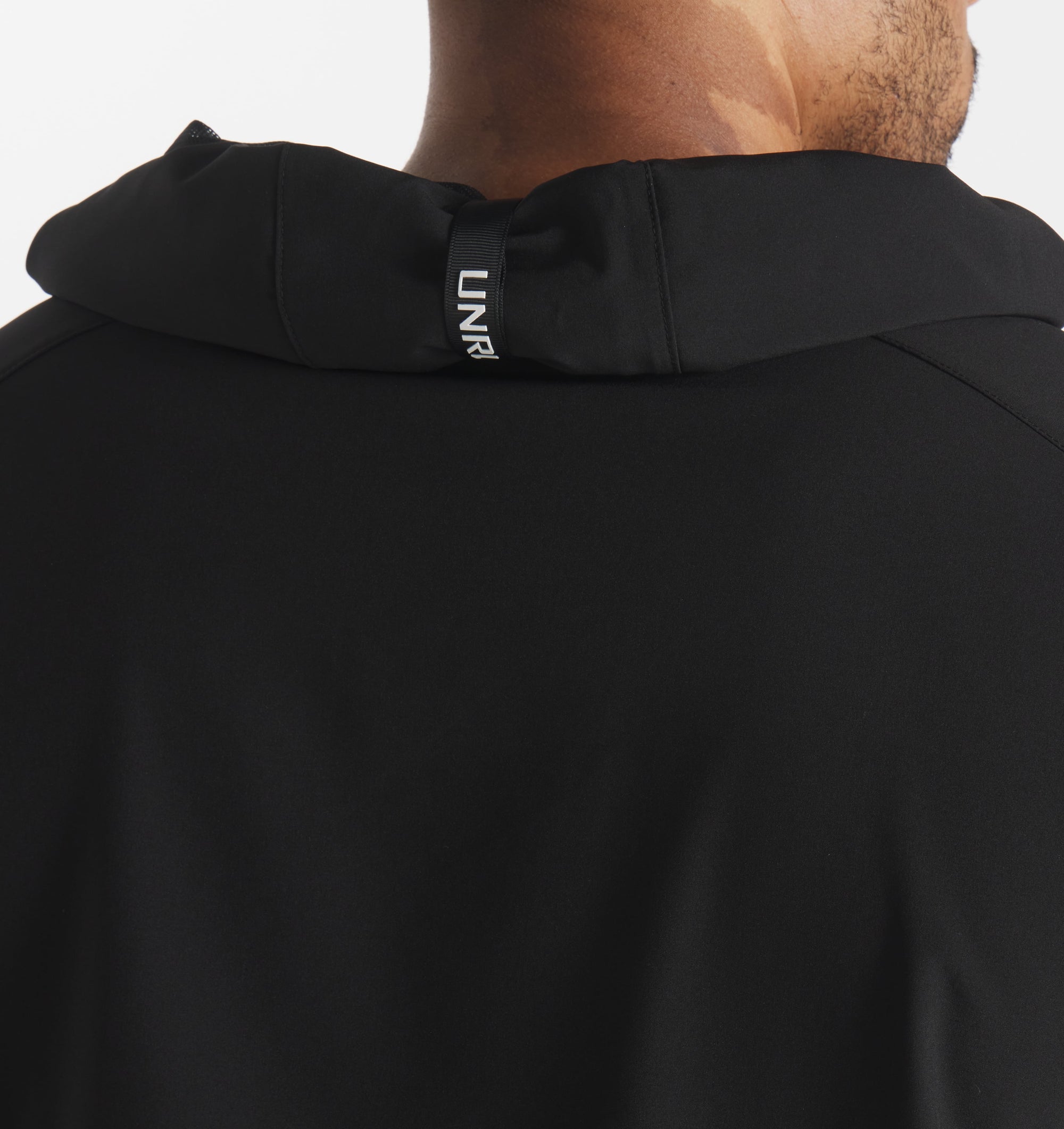 UNRL Golf DWR Track Jacket - Black Sand - UNRL