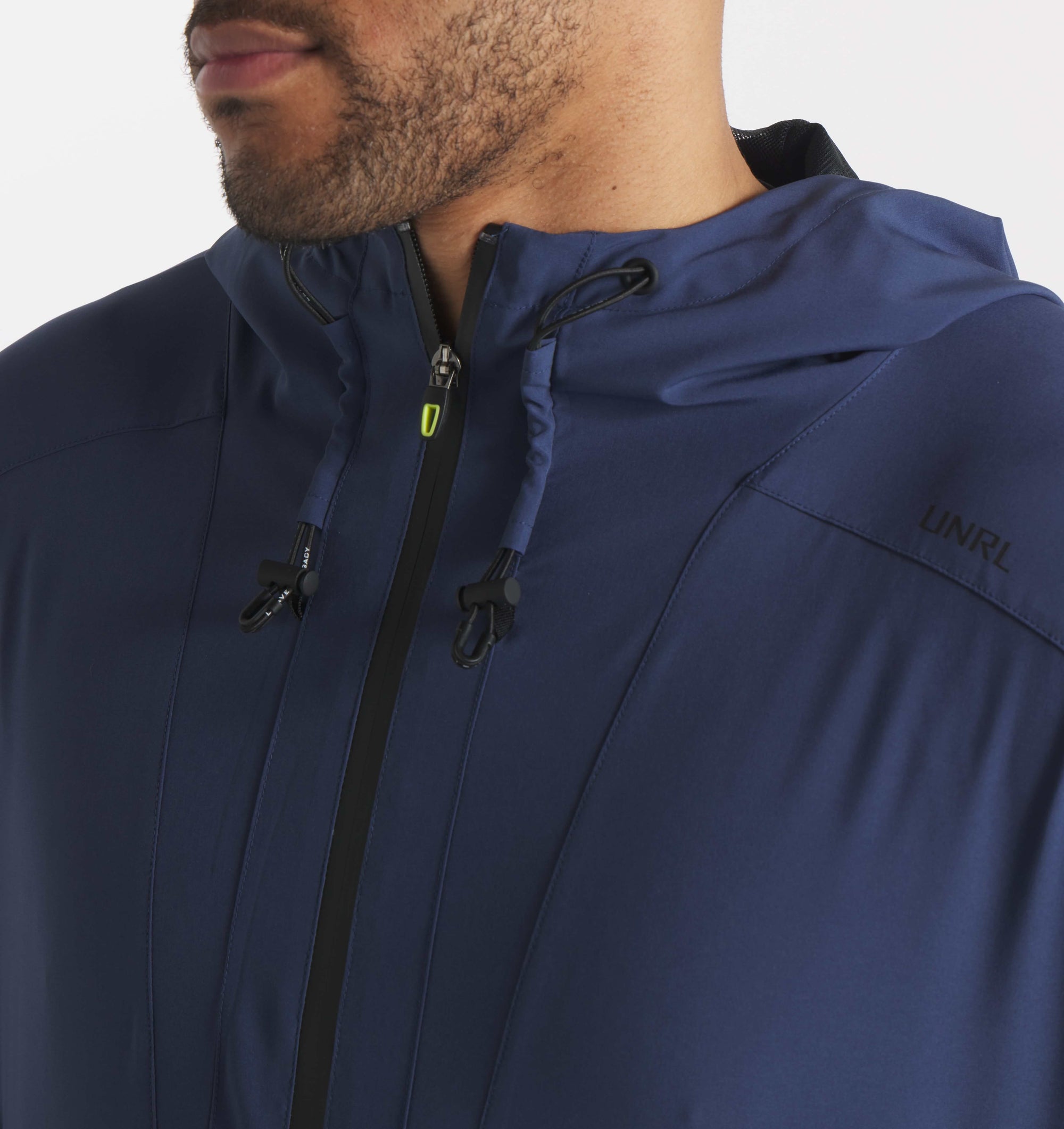 UNRL Golf DWR Track Jacket - Harbor Navy - UNRL