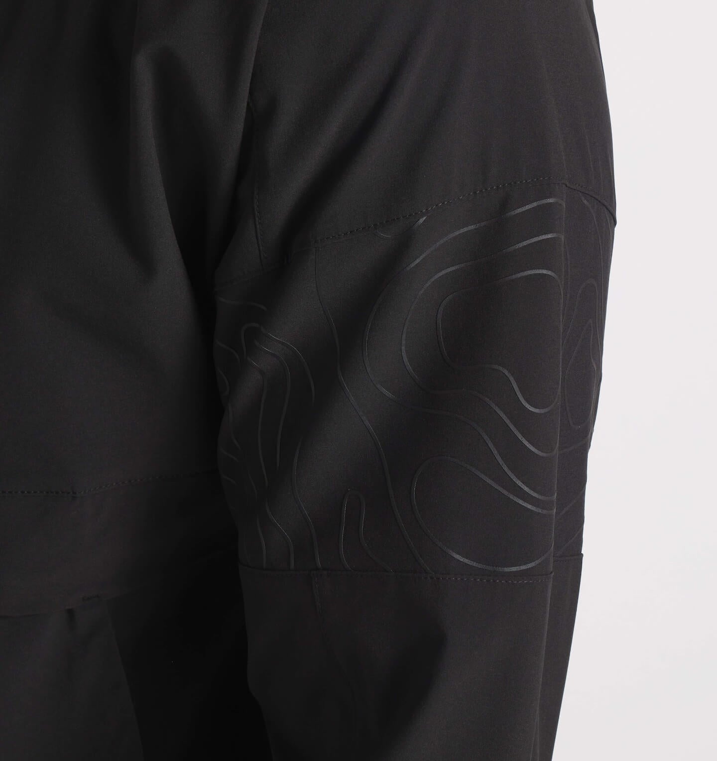UNRL Golf DWR Track Jacket - Stealth Black - UNRL