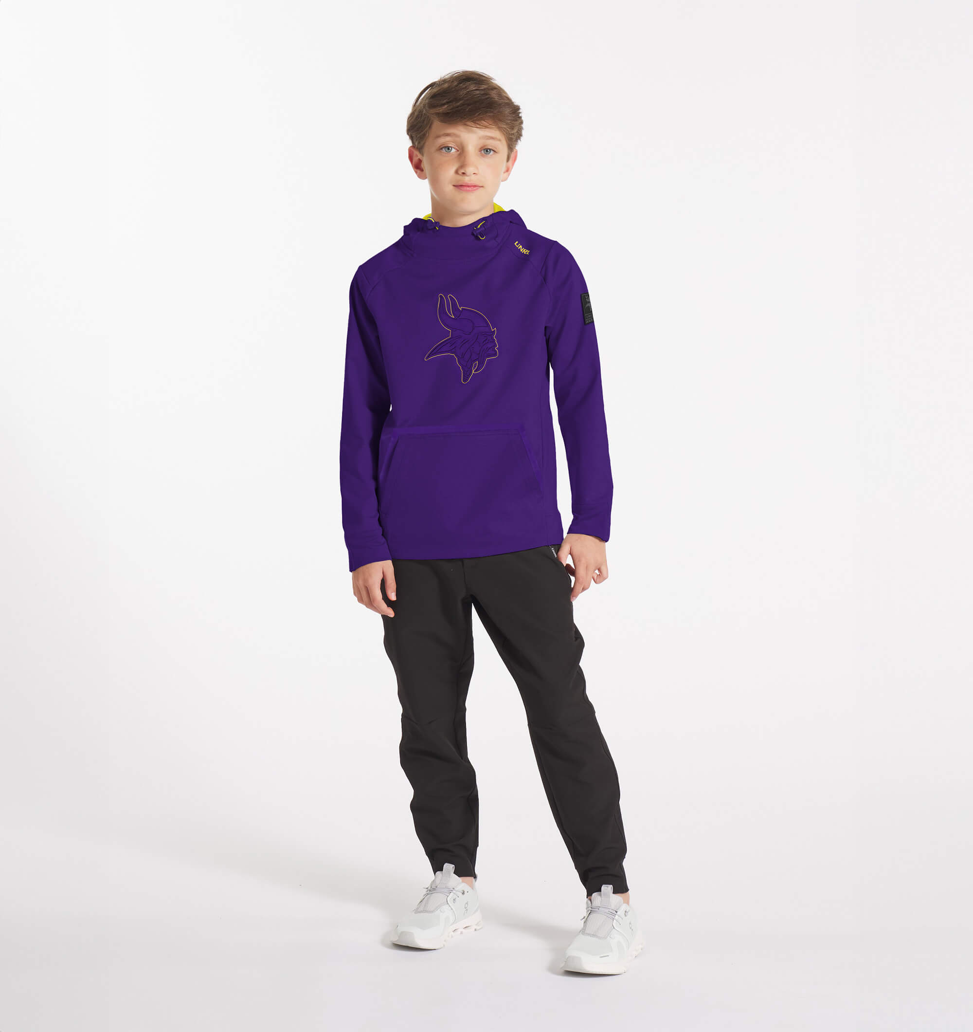 UNRL x Vikings Youth Crossover Hoodie