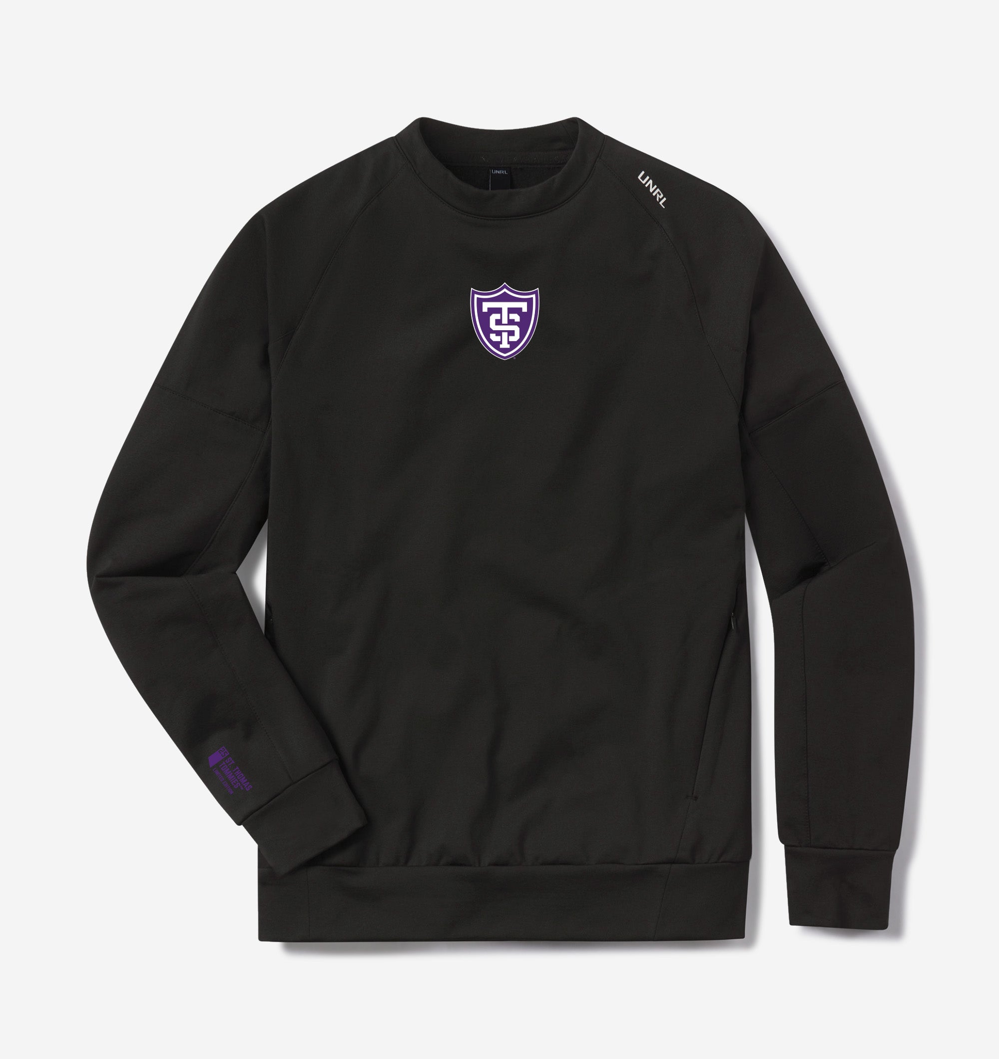 uyu SuperX Men's Black Quarter Zip Pullover | 1/4 Zip Pullover