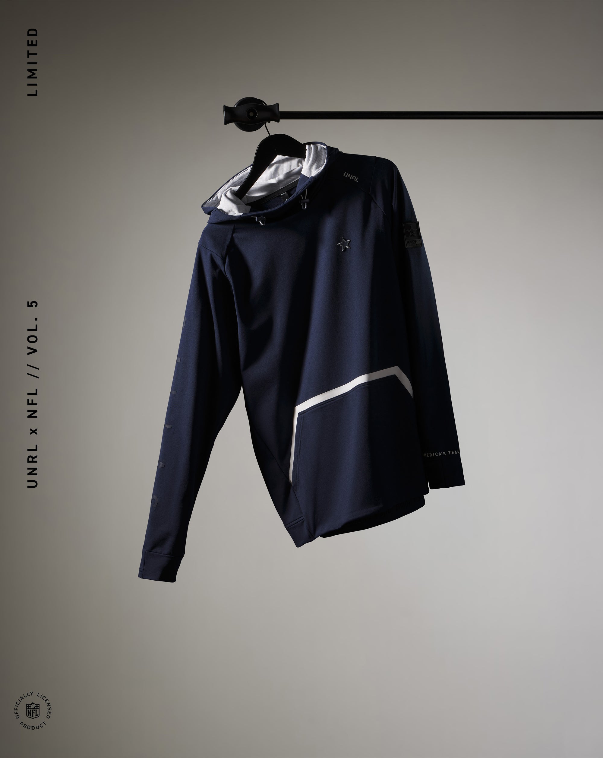 UNRL x Cowboys LTD. Youth Crossover Hoodie II