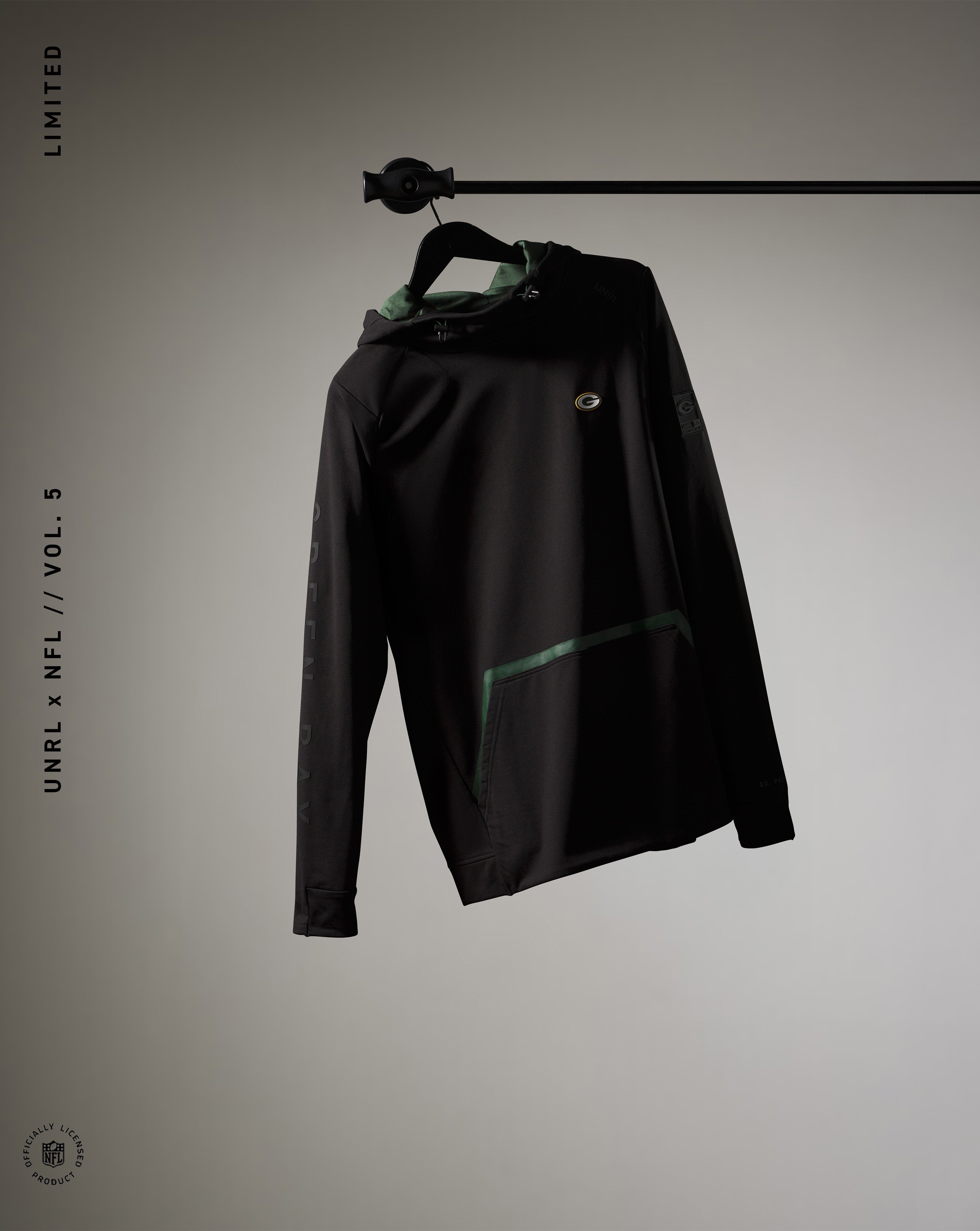 UNRL x Packers LTD. Youth Crossover Hoodie II