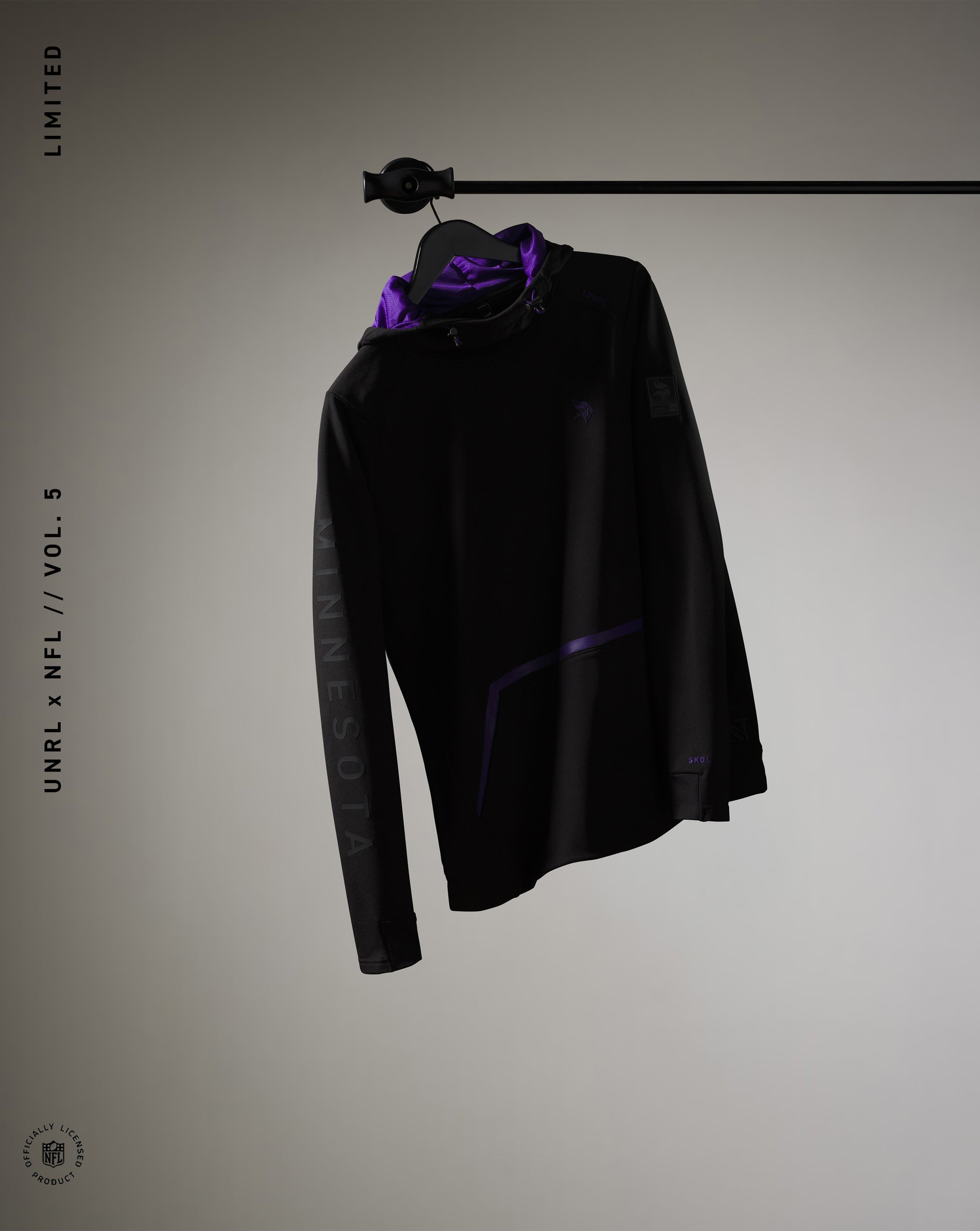 UNRL x Vikings LTD. Youth Crossover Hoodie II