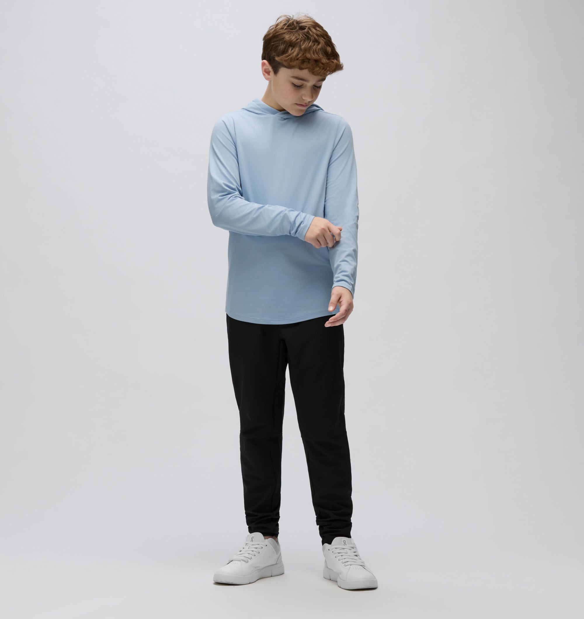 Youth Ultra Hooded Long Sleeve
