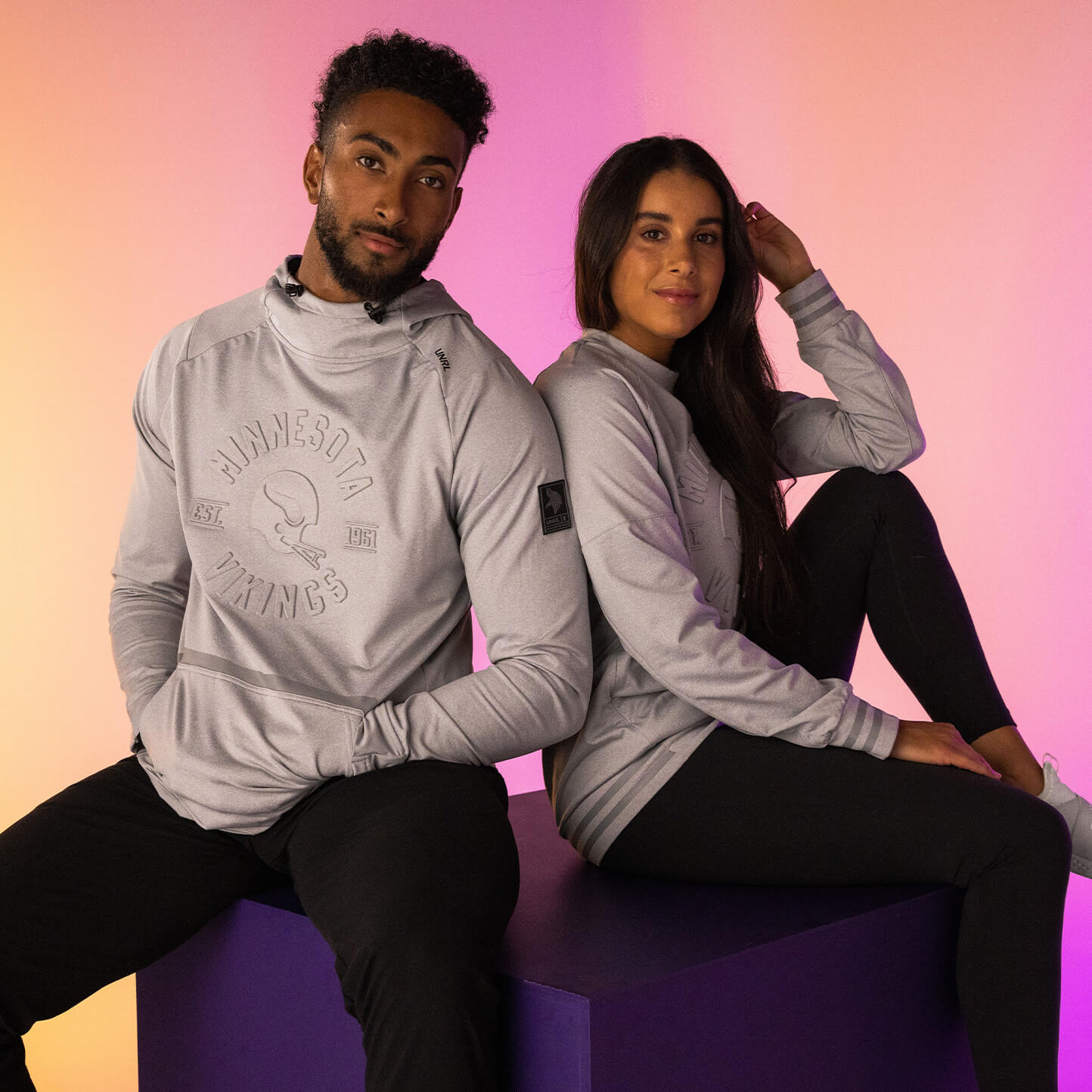 UNRL x Minnesota Vikings &#39;22 Crossover Hoodie No. 2