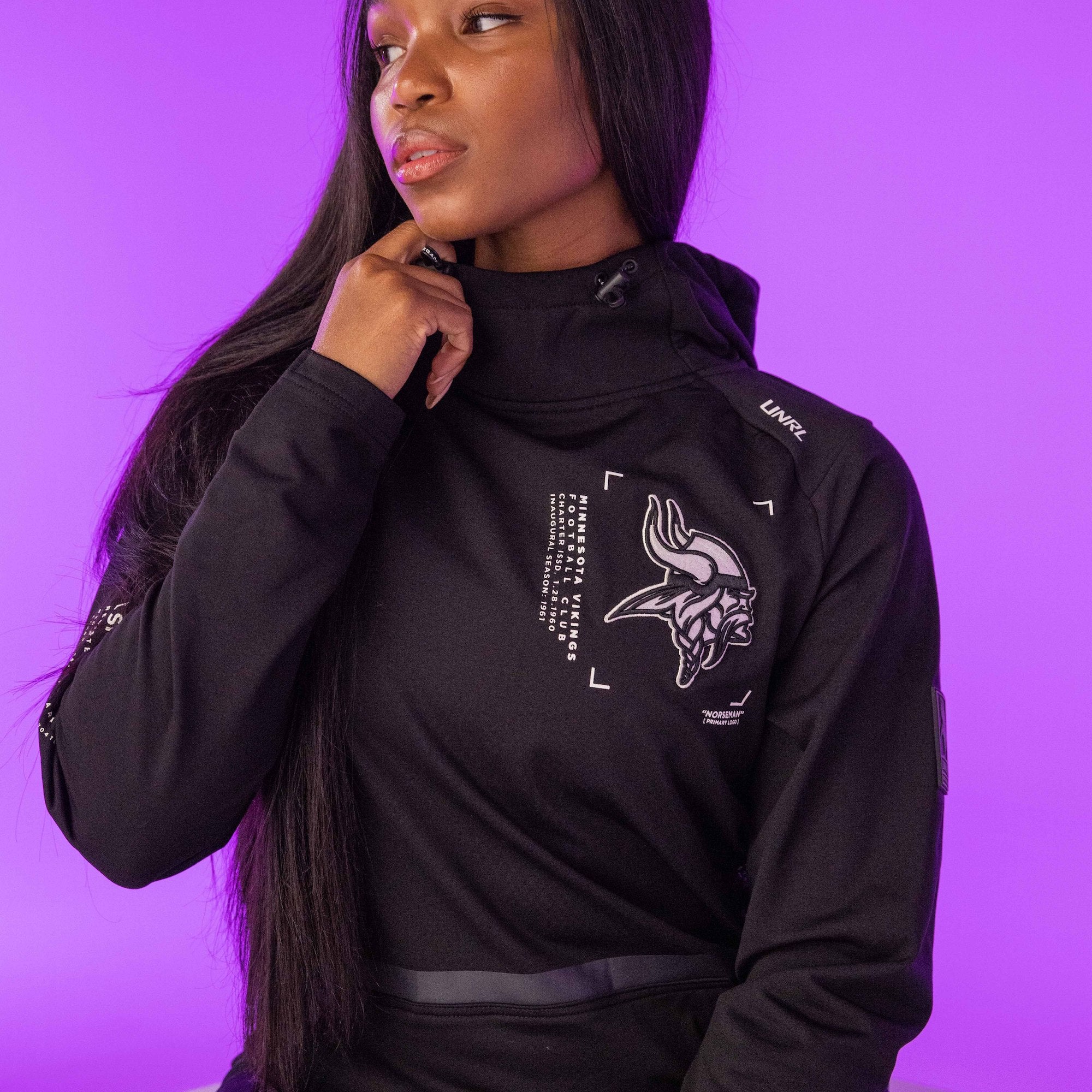UNRL x Minnesota Vikings &#39;22 Crossover Hoodie [Encore]