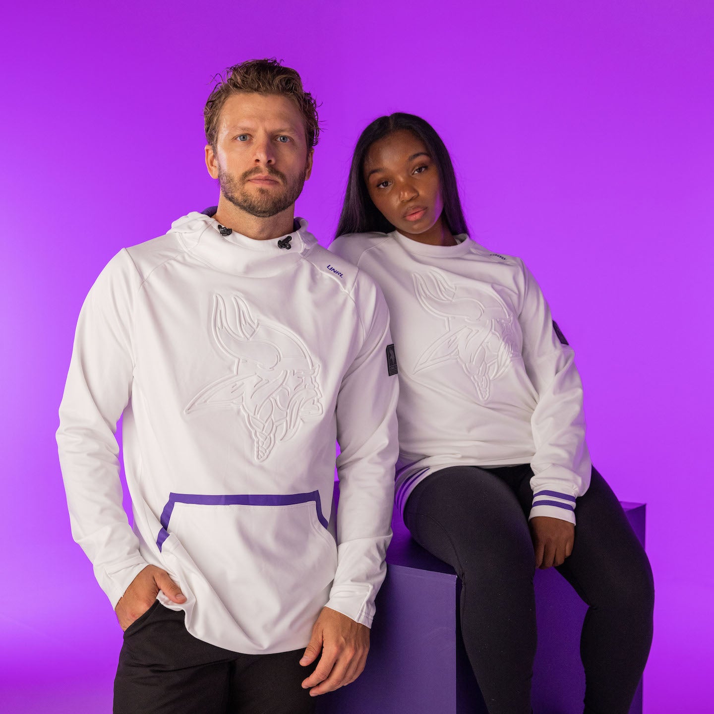 UNRL x Minnesota Vikings &#39;22 Crossover Hoodie No. 6